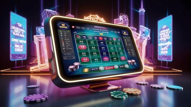 Live dealer at Lightning Baccarat table with real-time card dealing and player interface